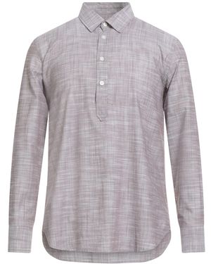 Daniele Alessandrini Shirt Cotton - Gray