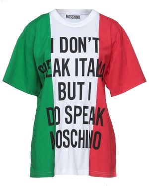Moschino T-Shirt Cotton - Green