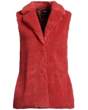 Guess Shearling- & Kunstfell - Rot