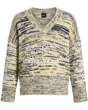BOSS Pullover - Blanc