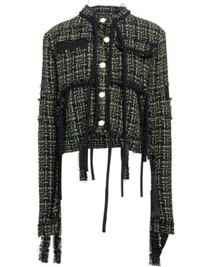 OTTOLINGER Jacket Polyester, Organic Cotton, Metal Fiber - Black