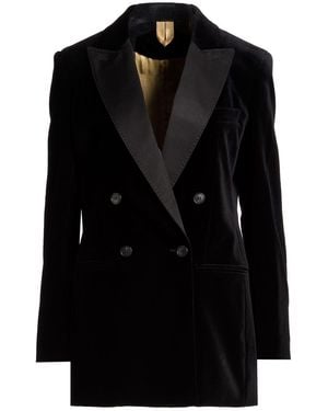 Max Mara Blazer Cotton, Elastane - Black