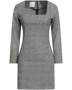 Gaelle Paris Mini Dress Wool, Polyester, Cotton, Elastane - Grey