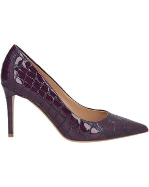 Deimille Pumps Leather - Purple