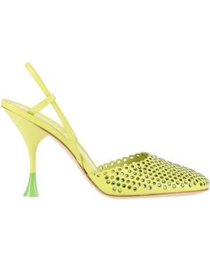 3Juin Pumps Leather - Yellow