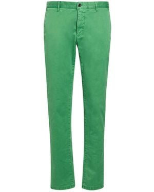 Incotex Slacks By Slowear Pants Cotton, Elastane - Green
