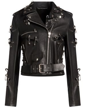 Moschino Leather jackets for Women | Online Sale up to 80% off | Lyst