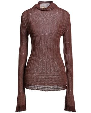 KNWLS Turtleneck Viscose, Polyamide, Polyester - Brown