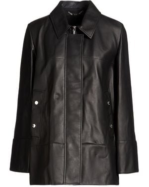 Moorer Jacket Leather - Black