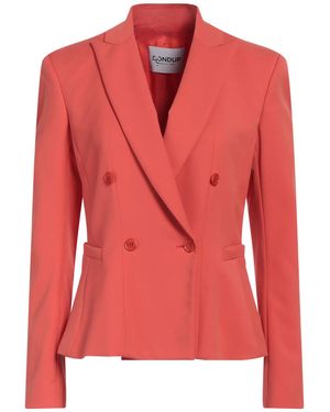 Dondup Coral Blazer Polyamide, Cotton, Elastane - Red