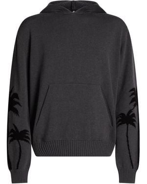 Palm Angels Sweater Cotton, Merino Wool - Black