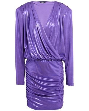 Just Cavalli Mini Dress Polyester, Elastane - Purple