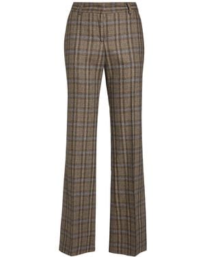 Gaelle Paris Khaki Pants Wool, Polyester, Polyamide, Acrylic - Gray