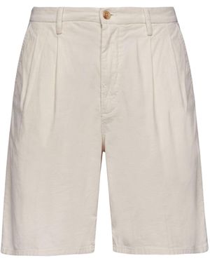 BOGGI Shorts & Bermuda Shorts Cotton, Elastane - Natural