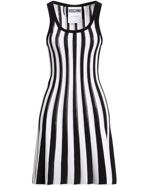 Moschino Mini Dress Viscose, Polyester - Black