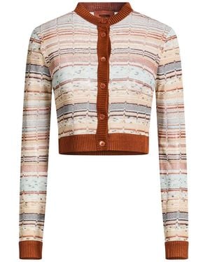 Missoni Cardigan Viscose, Cotton, Metal Fibre - White