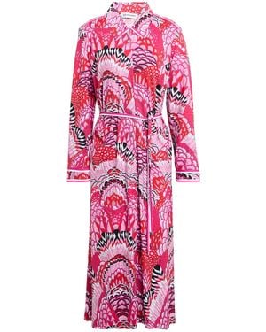 Leonard Paris Midi Dress - Pink