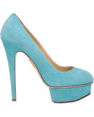 Charlotte Olympia Court Shoes - Blue