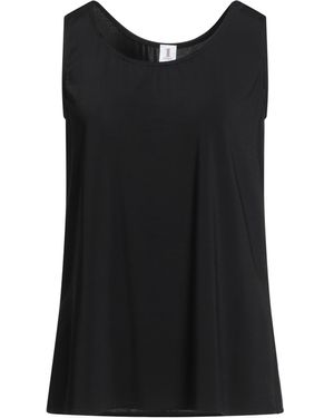 1 One Tank Top Viscose, Elastane - Black