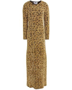 MSGM Maxi Dress - Metallic