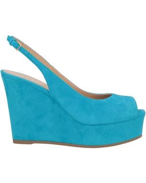 Sergio Rossi Sandals Leather - Blue