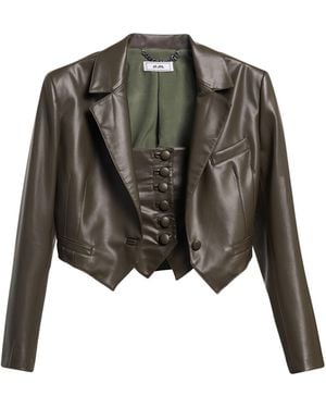 Jijil Military Blazer Polyester - Black