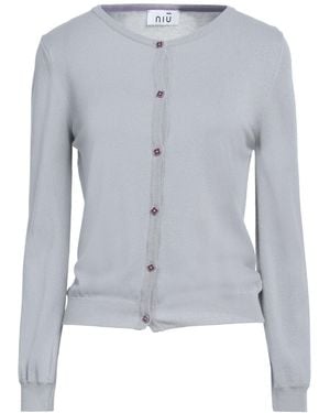 Niu Cardigan Viscose, Polyester - Blue