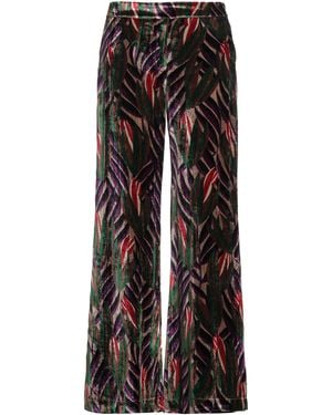 Siyu Trousers Viscose, Silk - Black