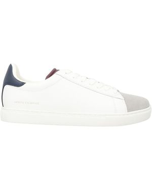 ARMANI EXCHANGE Trainers Cow Leather - White