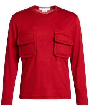Comme des Garçons T-Shirt Wool - Red