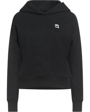 Karl Lagerfeld Sweatshirt Cotton, Polyester - Black
