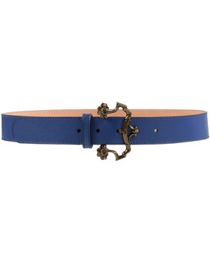 Moschino Couture Belt Leather - Blue