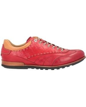 La Martina Lace-Up Shoes Leather - Red