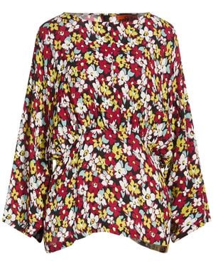 Colville Garnet Top Viscose - Red