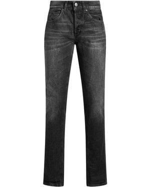 Dondup Charcoal Jeans Cotton, Elastane - Gray