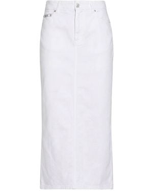 Moschino Denim Skirt Cotton - White