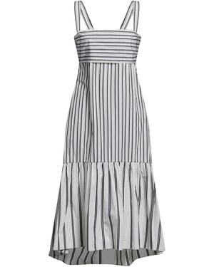 Theory Midi Dress - White