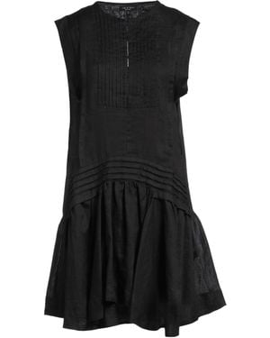 Rag & Bone Mini Dress Ramie - Black