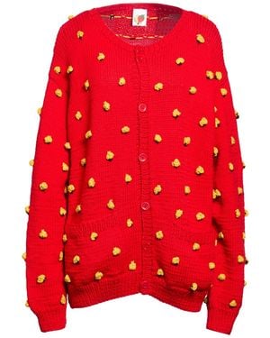 Sky High Farm Cardigan Virgin Wool - Red