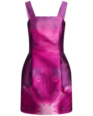 Alberta Ferretti Mini Dresses - Purple