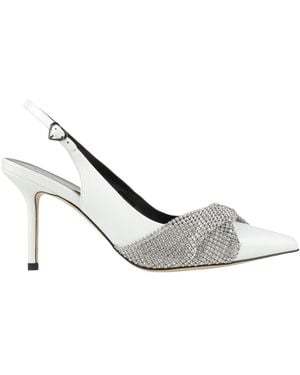 Tosca Blu Court Shoes Leather - White