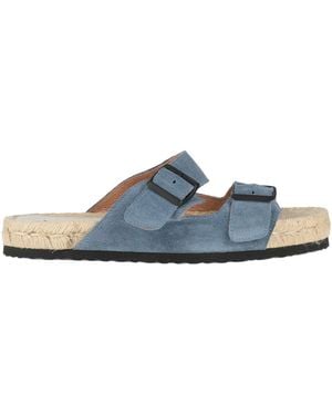 Manebí Espadrilles Leather - Blue
