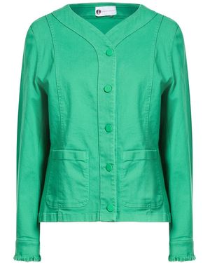 Diana Gallesi Denim Outerwear Cotton, Elastomultiester, Elastane - Green
