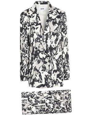 Grifoni Suit Cotton, Elastane - White