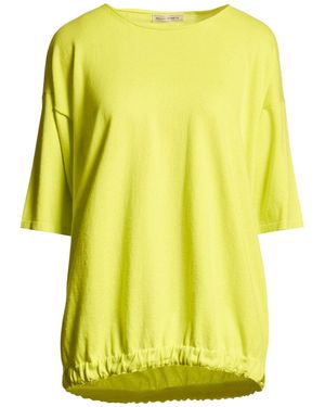 Bruno Manetti Sweater Viscose, Polyester - Yellow