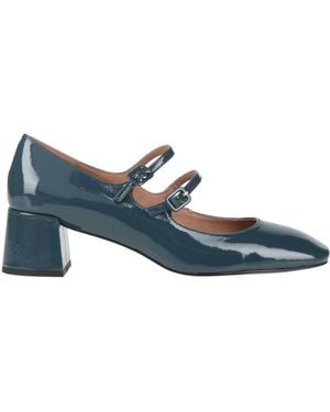 Bibi Lou Slate Pumps Leather - Blue