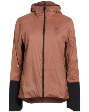 On Shoes Jacket Recycled Polyamide - Brown