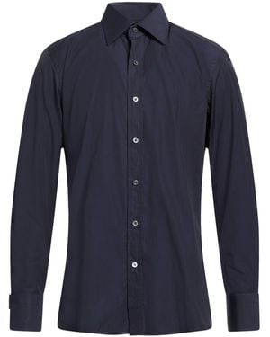 Tom Ford Midnight Shirt Cotton - Blue