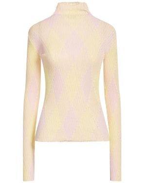 Burberry Turtleneck Cotton, Silk - White
