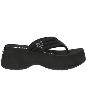 Naked Wolfe Thong Sandal - Black